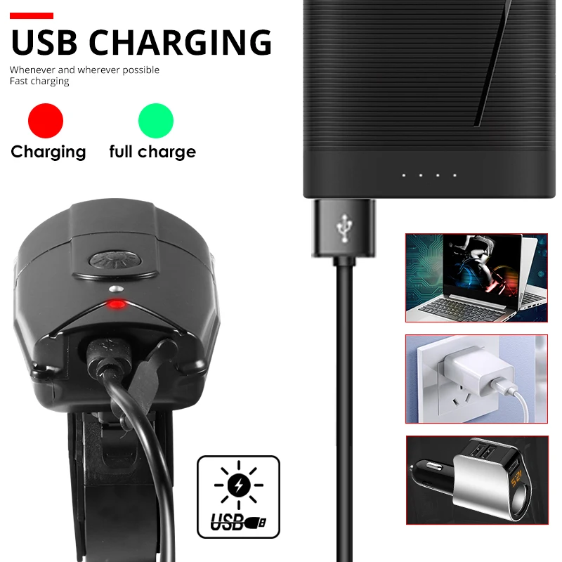 Суперъяркий светильник для горного велосипеда 1200 люмен светодиодный фонарь со