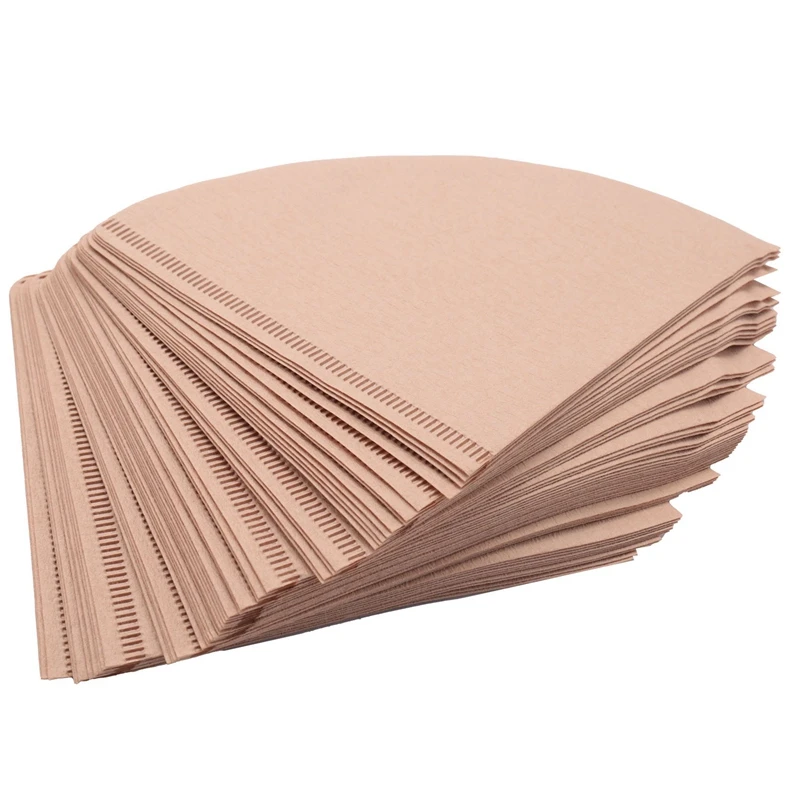 

50 Pieces Wooden Hand Drip Paper Coffee Brewer Coffee Filters Bag Coffee