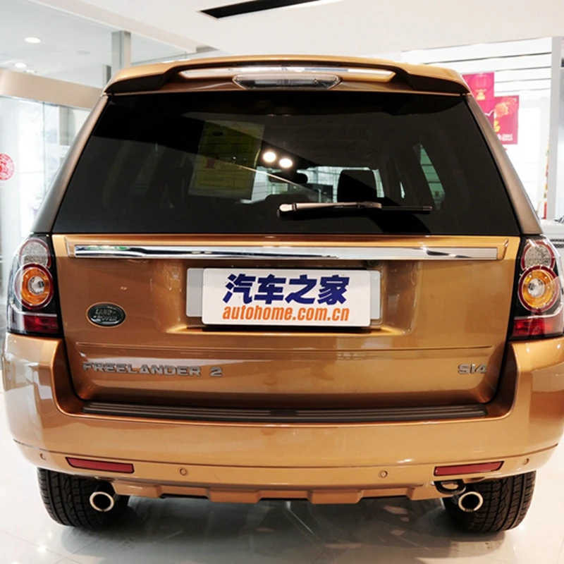 ABS пластиковый Неокрашенный праймер спойлер на задний багажник крыло 2007 2008 2009 2010