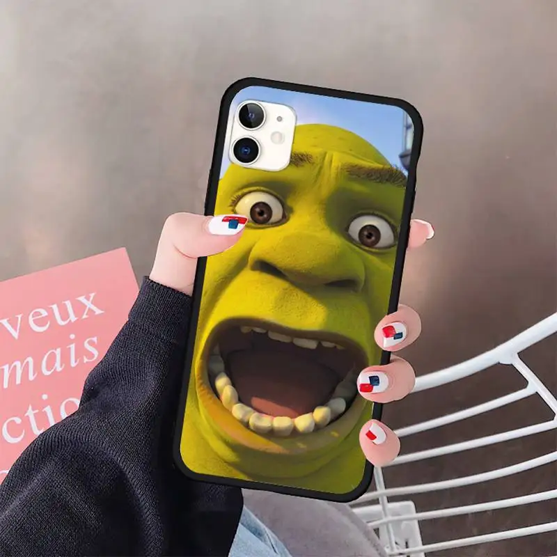 

Cartoon Moive Shrek Coon Phone Case for iPhone 11 12 pro XS MAX 8 7 6 6S Plus X 5S SE 2020 XR
