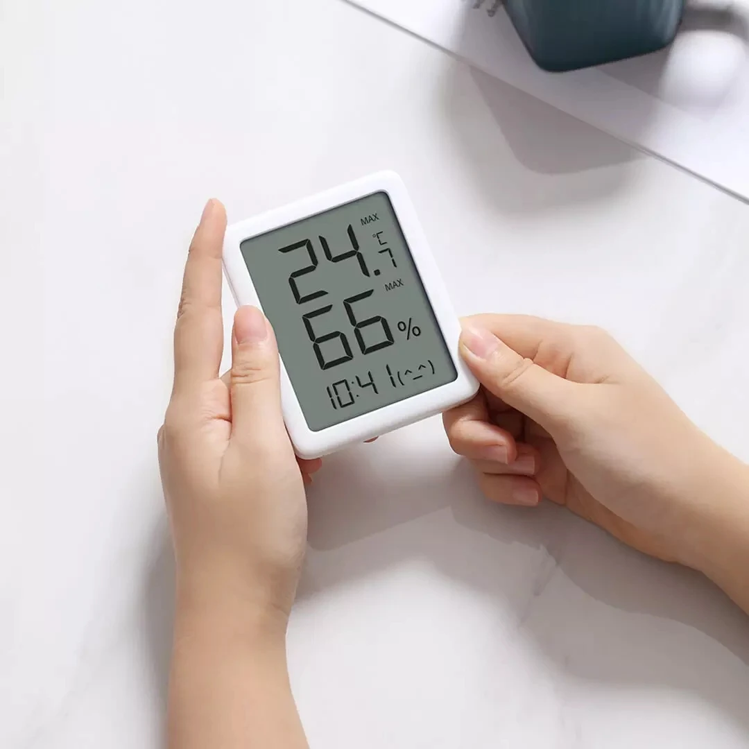 Youpin miaomiaoce MMC E-ink Экран ЖК-дисплей большим цифровым дисплеем термометром и