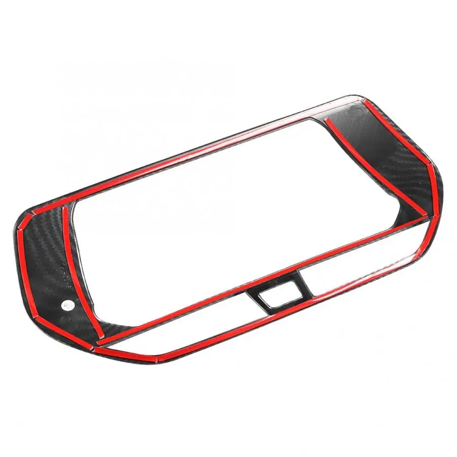 Автомобильная текстурная панель навигатора из углеродного волокна с левым