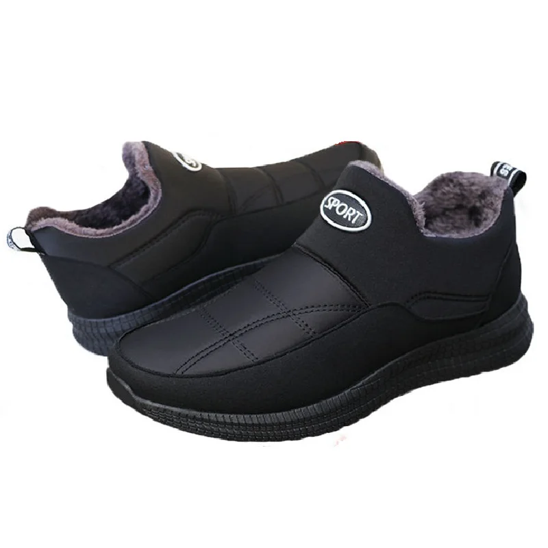 

Мужские классические высококачественные короткие ботильоны Cresfimix для зимы, мужские зимние теплые синие ботинки с мехом, мужские ботинки E6387