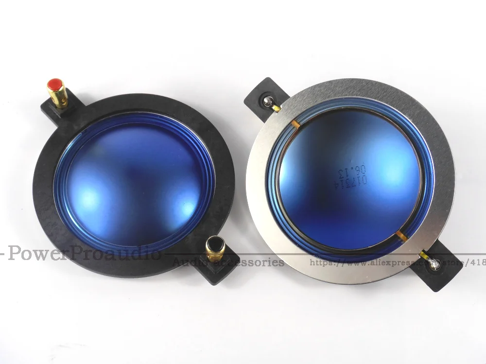 6 шт. диафрагма для P-Audio BMD750 Turbosound CD210 CD212 # 10-085 Мембрана Синий Титан Алюминий