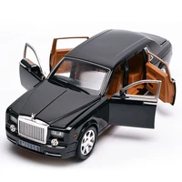 124 diecast model car 20cm length alloy shell bright painting collectible m923s 6 6 openable doors with light and sound