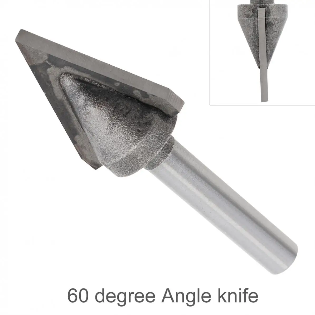 1/4 "V Groove Bit 60 Degree Tungsten стальной роутер фрезерный станок резьба инструмент для