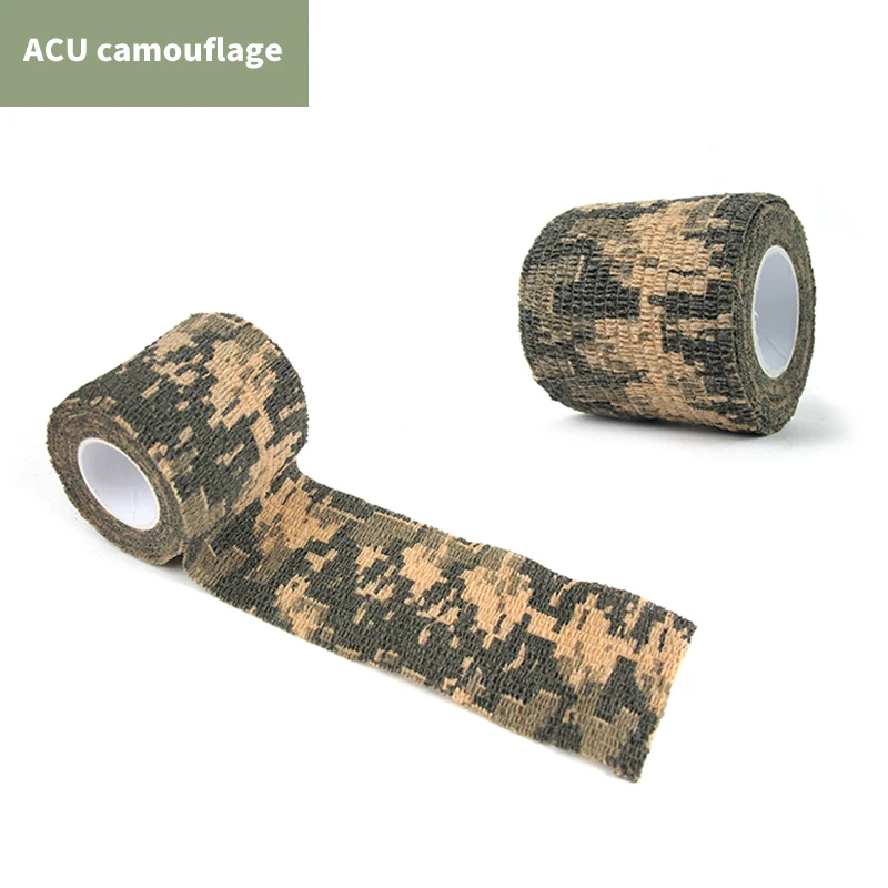 Охота Маскировка Elastoplast Камуфляжный эластичный Обёрточная бумага лента