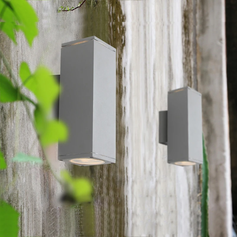 Диммируемый настенный светильник E27 уличное освещение с лампочками 10 Вт 14 24