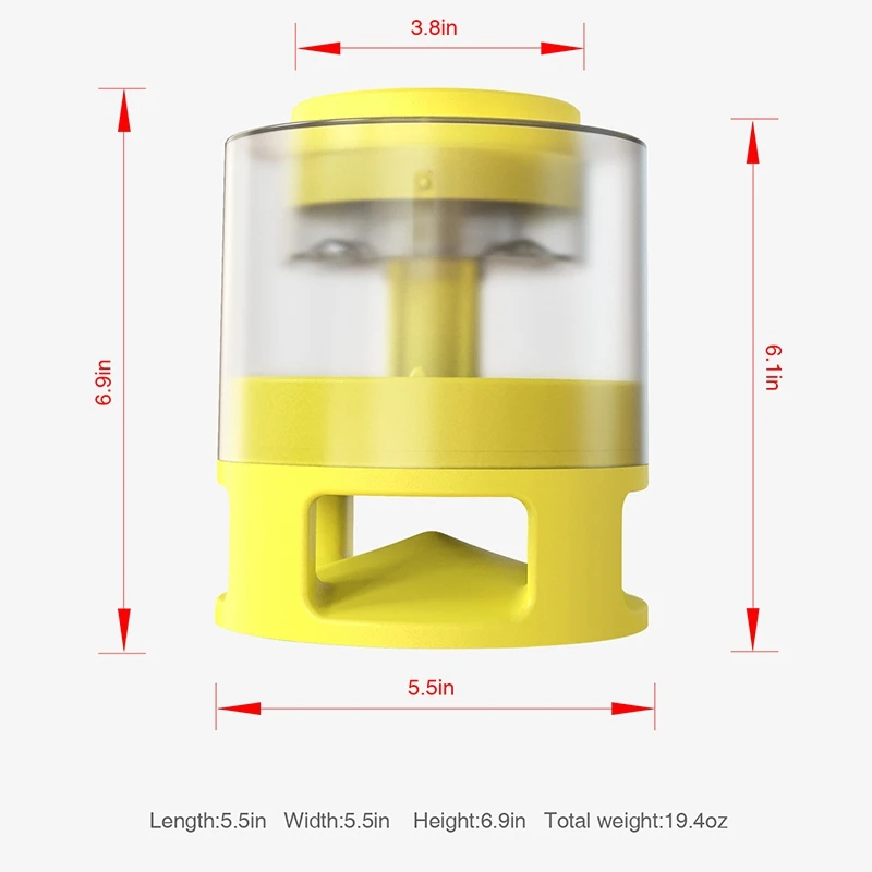 

HOT-Interactive Dog Leaking Toy Funny Dog Food Feeder Dispenser Slow Food Feeding Container Toy for Dogs