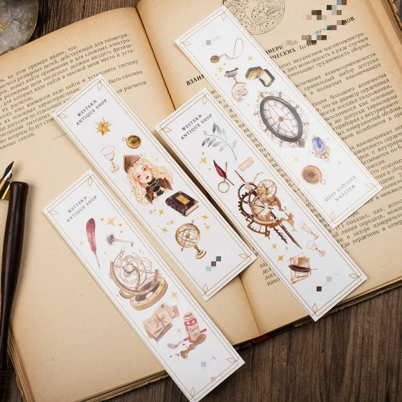 Закладки для книг в стиле Западного антикварного магазина 30 видов |