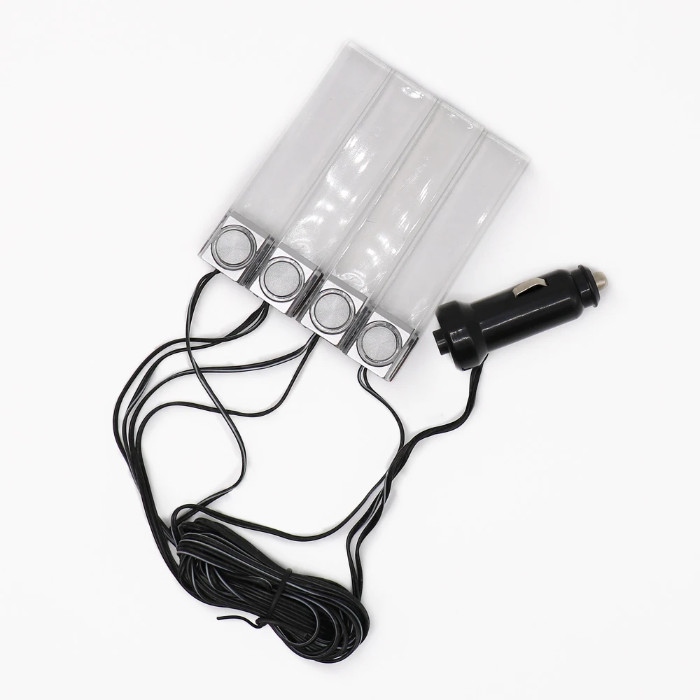 4x окружающий свет LED атмосферный авто интерьер Внутренняя дверь чаша ручка