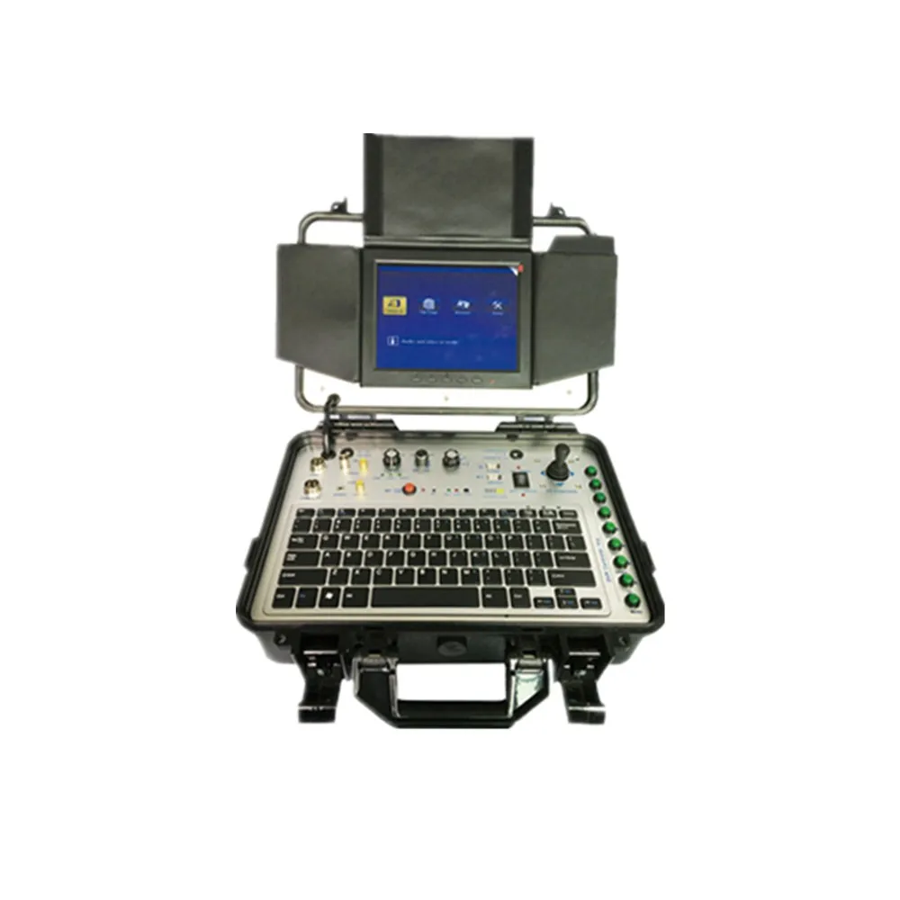 Drain Pipe Sewage Inspection Camera recording video and audio 360 rotating pan tilt borehole sewer pipe  inspection camera 50mm