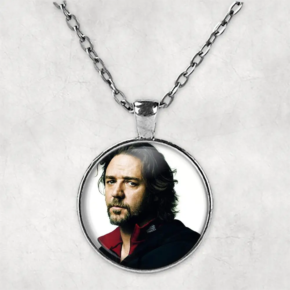 Рассел Кроу персонализированные фото ожерелье ювелирные изделия с картинами s
