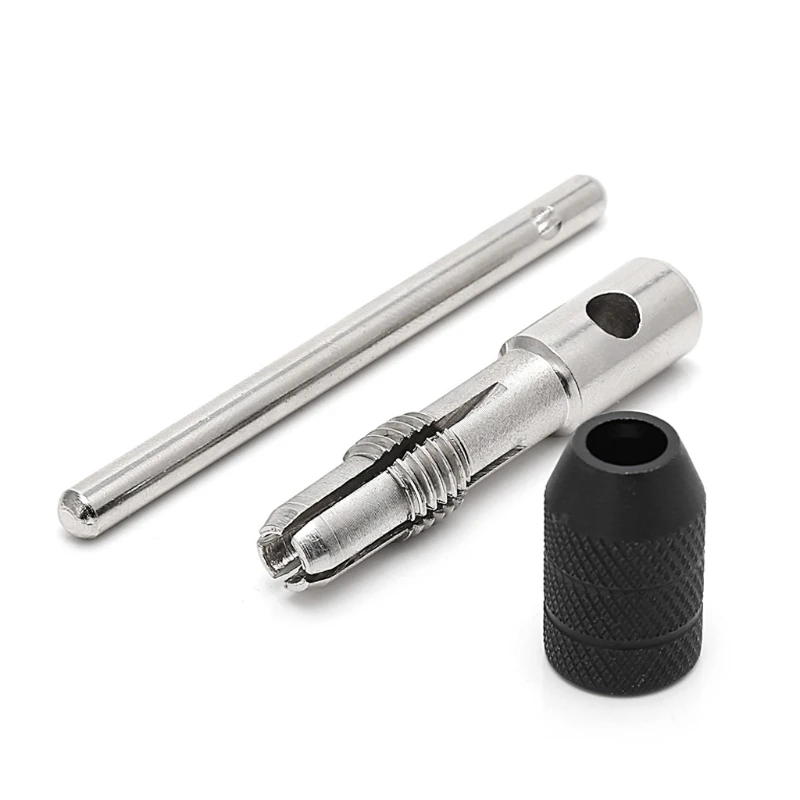 

5 Pcs T Type Hand Screw Thread Taps Drill Kit M3 M4 M5 M6 Set w/Wrench C5AC