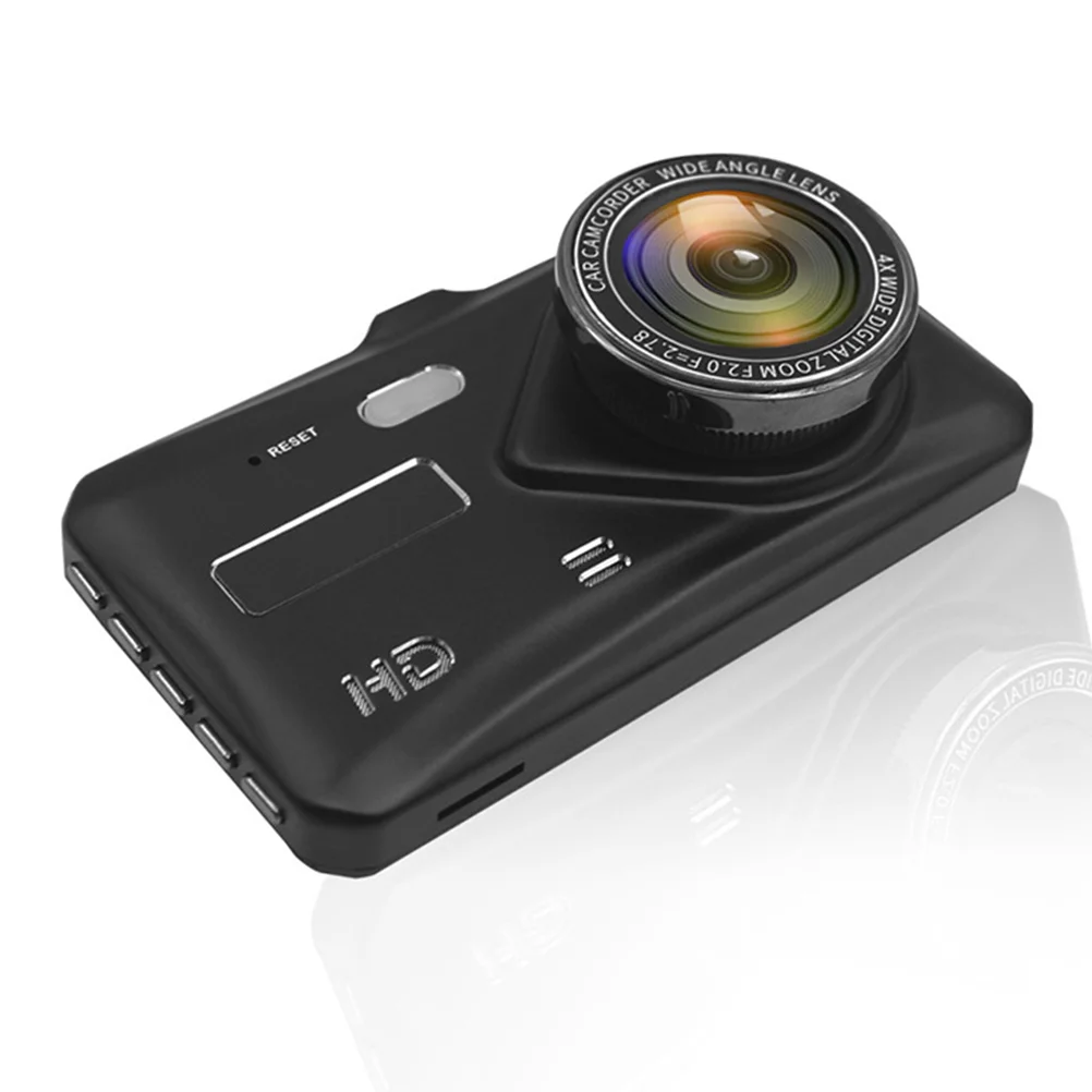 

1080P Dual Dash Cam Dashboard Camera Night Vision 170°Wide Angle G-Sensor WDR Loop Recording with to 32GB Car Recorder (Bl