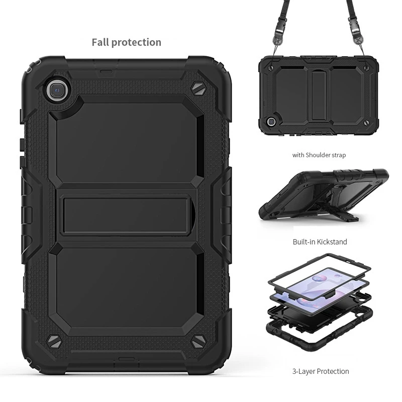 

Tablet PC Case PC Stand Anti-Fall Protection Case Tablet Case Suitable for Samsung Tab a 10.1 T510 T515 Tablet PC Case