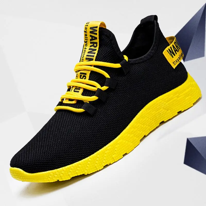 

Big Size Low Breathable Men Sports Shoes Gold Sneakers Men's Sport Shoes Men's Running Tennis Black Yellow Cheap Tennis GMB-2192