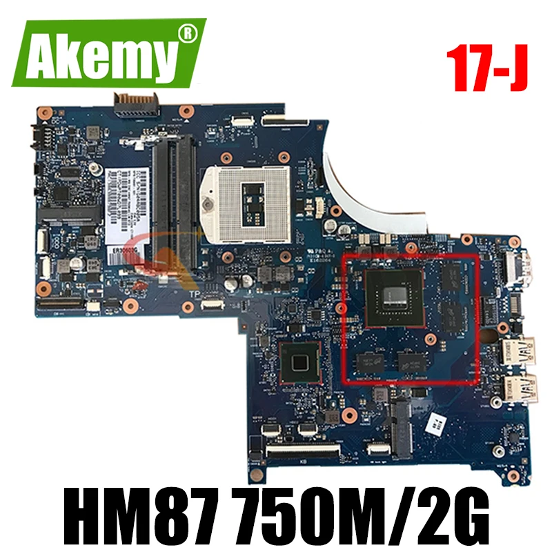 

Материнская плата для ноутбука HP ENVY 17-J029NR 17-J 720267-501 720267-001 720267-601 HM87 750M/2G 100% полностью протестирована