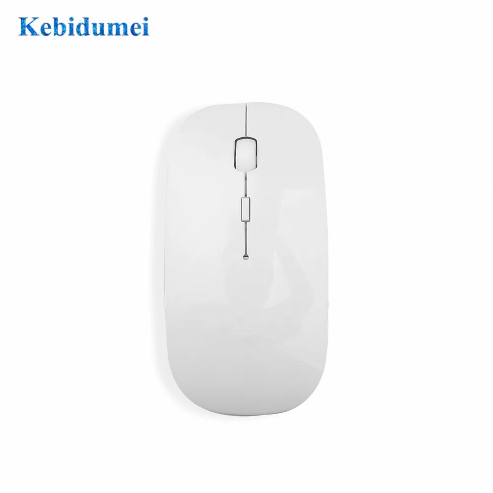 Беспроводная мышь Kebidumei 2 4 ГГц ультратонкая оптическая игровая тонкая USB-мышь для