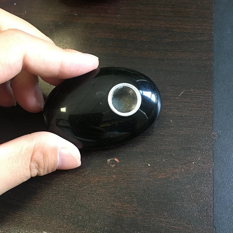 Runyangshi 1 шт. оптовая продажа натуральный черный кристалл камень ручная резка