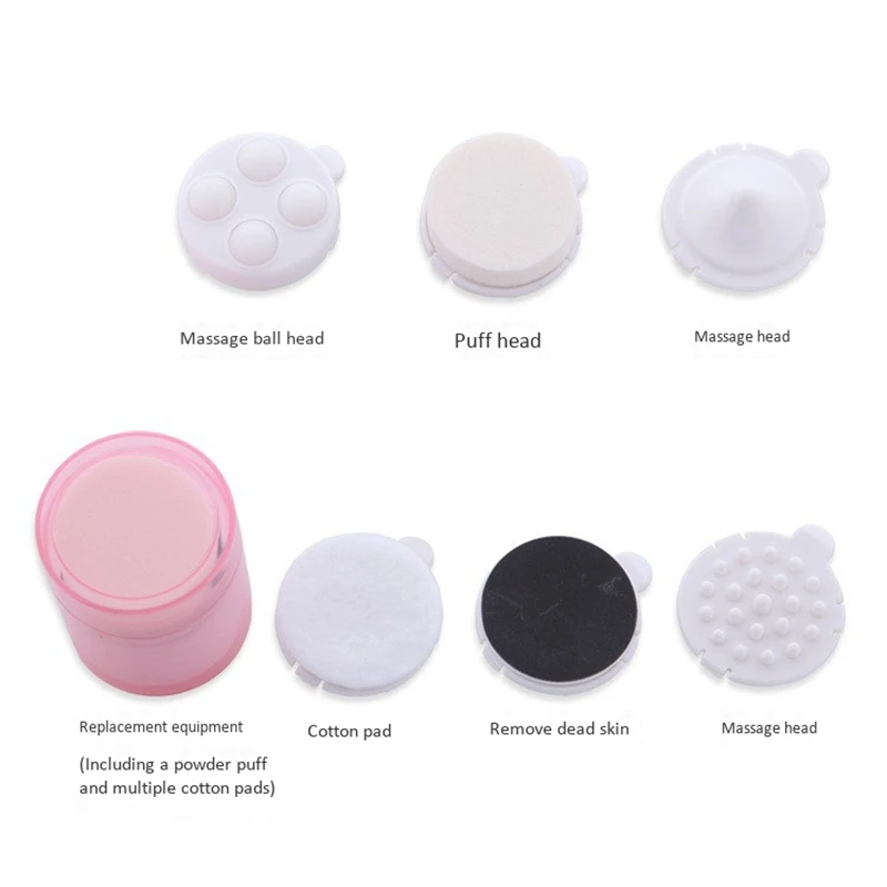 

Facial Cleansing Brush Set- Complete Face Spa System for Deep Cleansing, Exfoliating, Removing Blackhead and Massaging