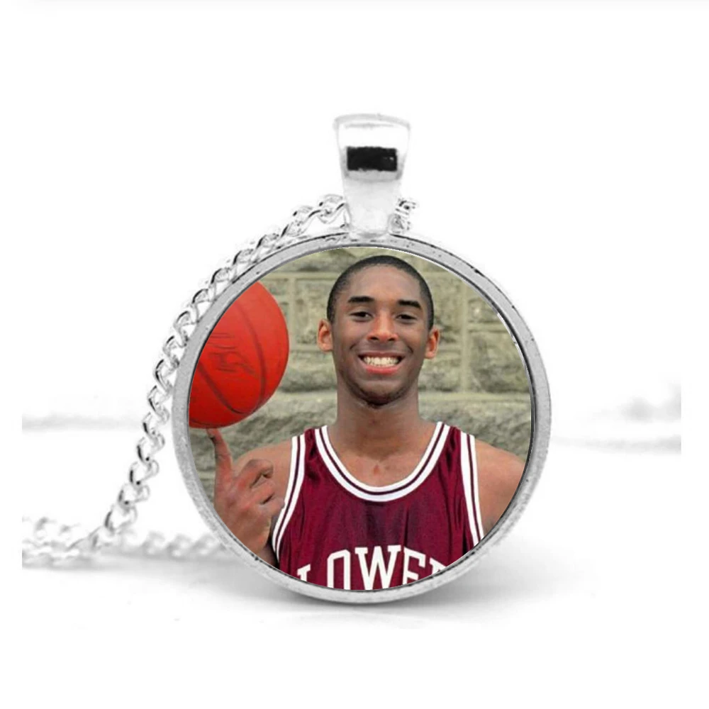 Лучшая любовь kobe Ювелирные наборы фанатов баскетбольная звезда веер стеклянный