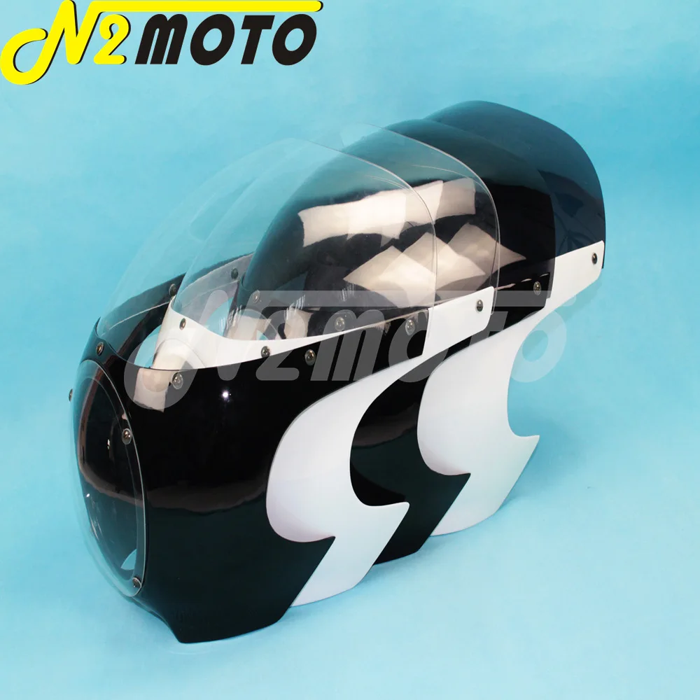 Мотоциклетный ретро фонарь 5 75 дюйма обтекатель фонасветильник подсветка Cowl 3/4