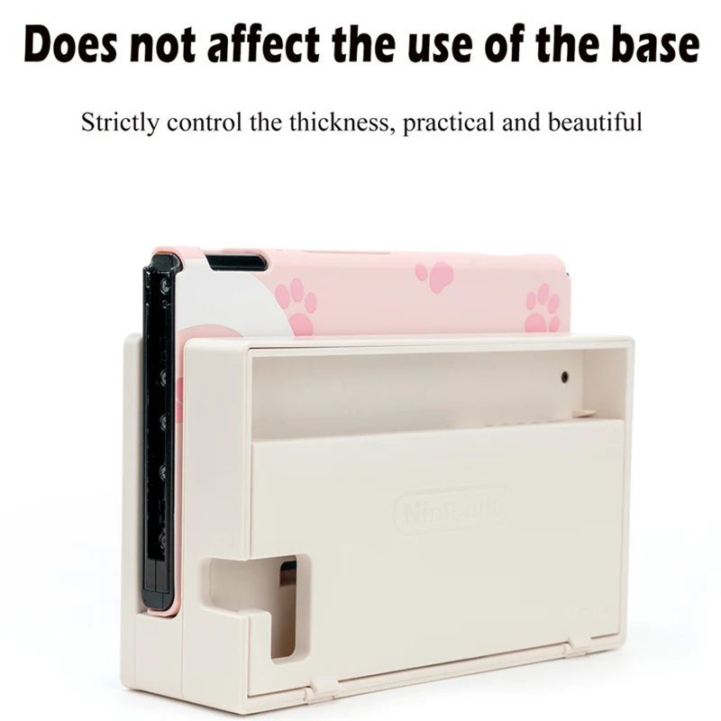 Чехол Geekshare для Nintendo Switch Lite милый мягкий ТПУ чехол с принтом кошки Joy Con и полным