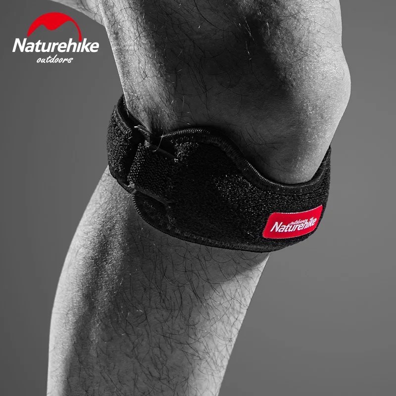 

Naturehike Sports Kneepad Adjustable Pressurize Sports Gear Ultralight Non-Slip Breathable Soft Knee Pad Run Ball Sports