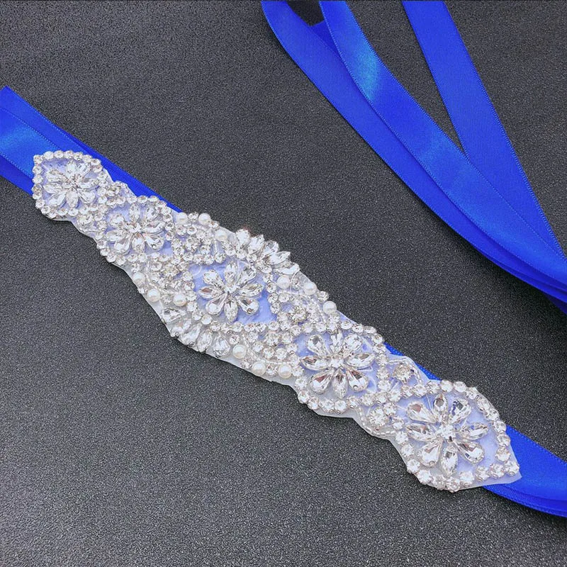 Украшенные драгоценными камнями Свадебные ремни пояс для вечевечерние НКИ