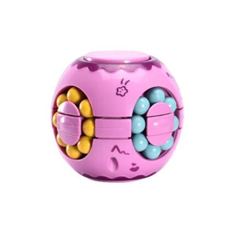 

1PC Gyroscope Puzzle for Baby Learning Crawling & Exploring Toys Brain Game Interactive Crawling Anti-Stress Cube Toys H055