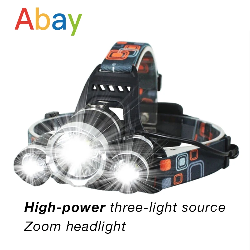 Светодиодный налобный фонарь Usb Водонепроницаемый Перезаряжаемые ЕС и США с