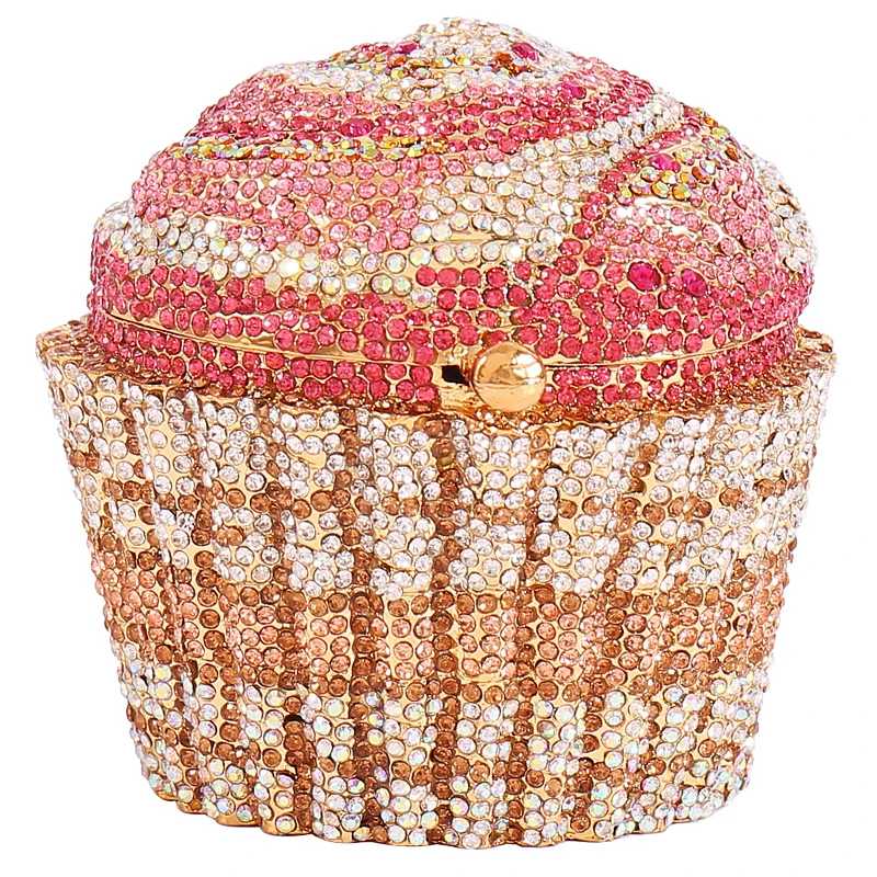 

Aqin Bag in Shape of a Cake Max Dress Diamond Girl's Crossbody Bag Bankruptcy Sisters Cute Mini evening clutch bag wedding party