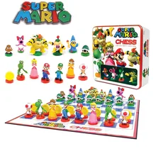 Super Mario Chess Classic Game Collectors Edition Board Educational Toy Cartoon Anime Character Model Birthday Christmas Gift