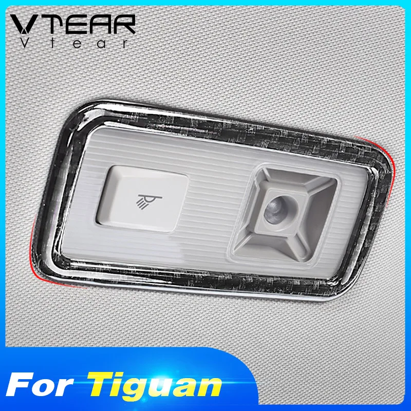 Vtear для VW Tiguan тигуан 2019 2020 каркасный светильник чтения на крышу и заднюю панель