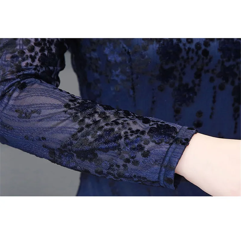 

Dress women blue M-5XL plus size 2020 autumn winter new Korean fashion pink v neck slim long sleeve pleated dress feminina JD876