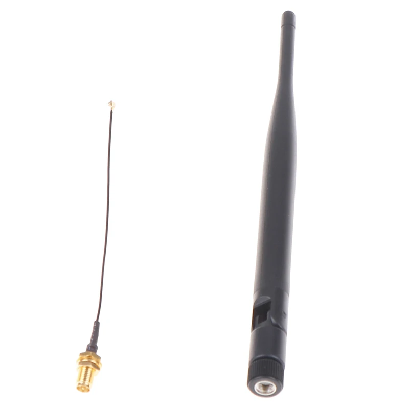 2 4 ГГц 5dBi Wi-Fi 4g антенна RP-SMA мужской Беспроводной маршрутизатор + 21 см PCI U.FL IPX для