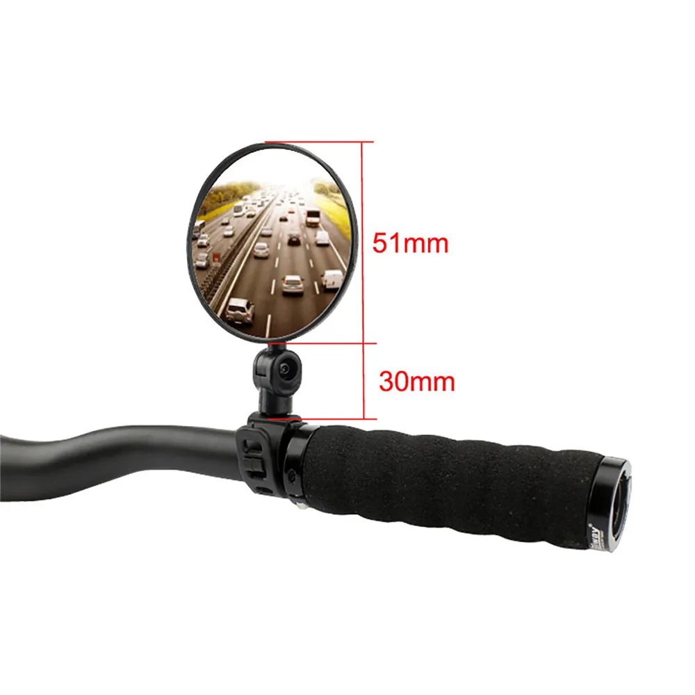 Зеркало заднего вида для велосипеда регулируемое зеркало скутера с широким