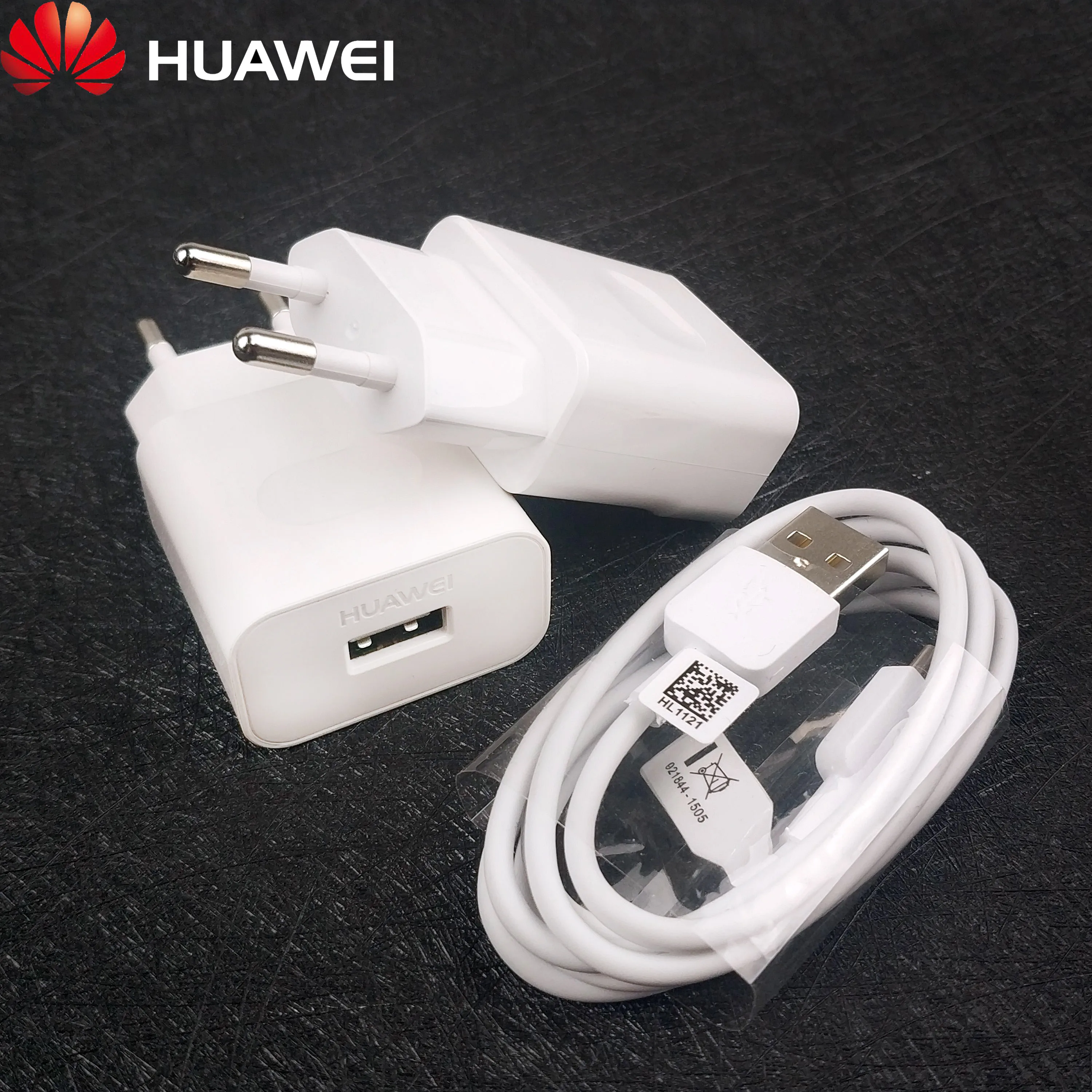 

Huawei y7 2019 Charger Original 18W/10W Micro Usb Cable EU QC 2.0 Charge Power Adapter For Honor 7 6x Y9 Y5 Prime nova 3i 2e