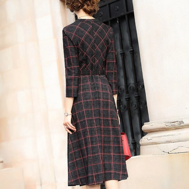 Весна 2019 новинка высокое качество женское платье с поясом знаменитостей длинное