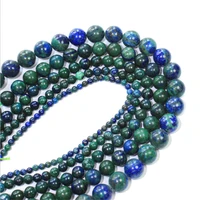 2021 jewelry accessories natural round loose spacer lapis lazuli beads