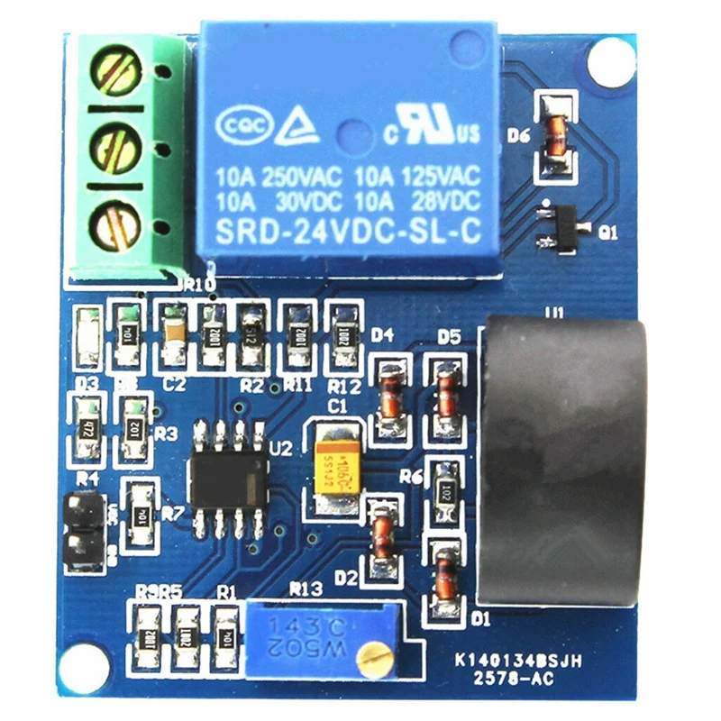 

DC 24V 5A Relay Shield Current Detection Sensor Over-Current Protection Sensor Relay Protecting Detection Sensor Module