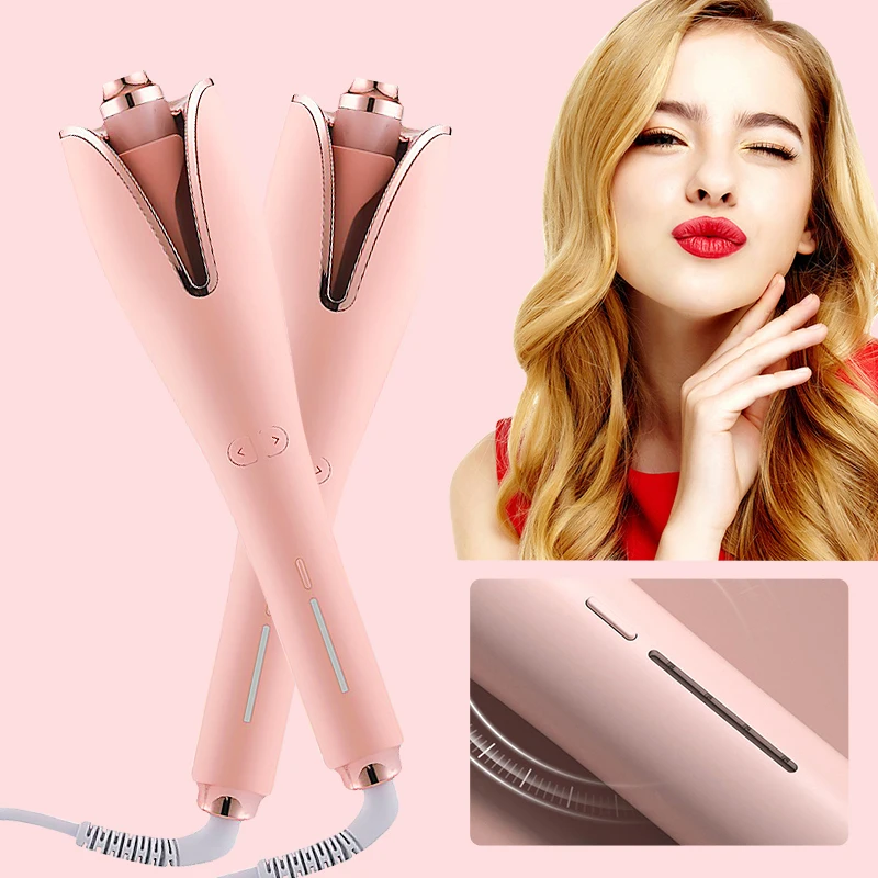 

NEW Anti-Perm Curly Hair Curler For Women Automatic Rotation Hair Rollers Negative Ion Curling Iron Wave Magic Styling Tool 2021