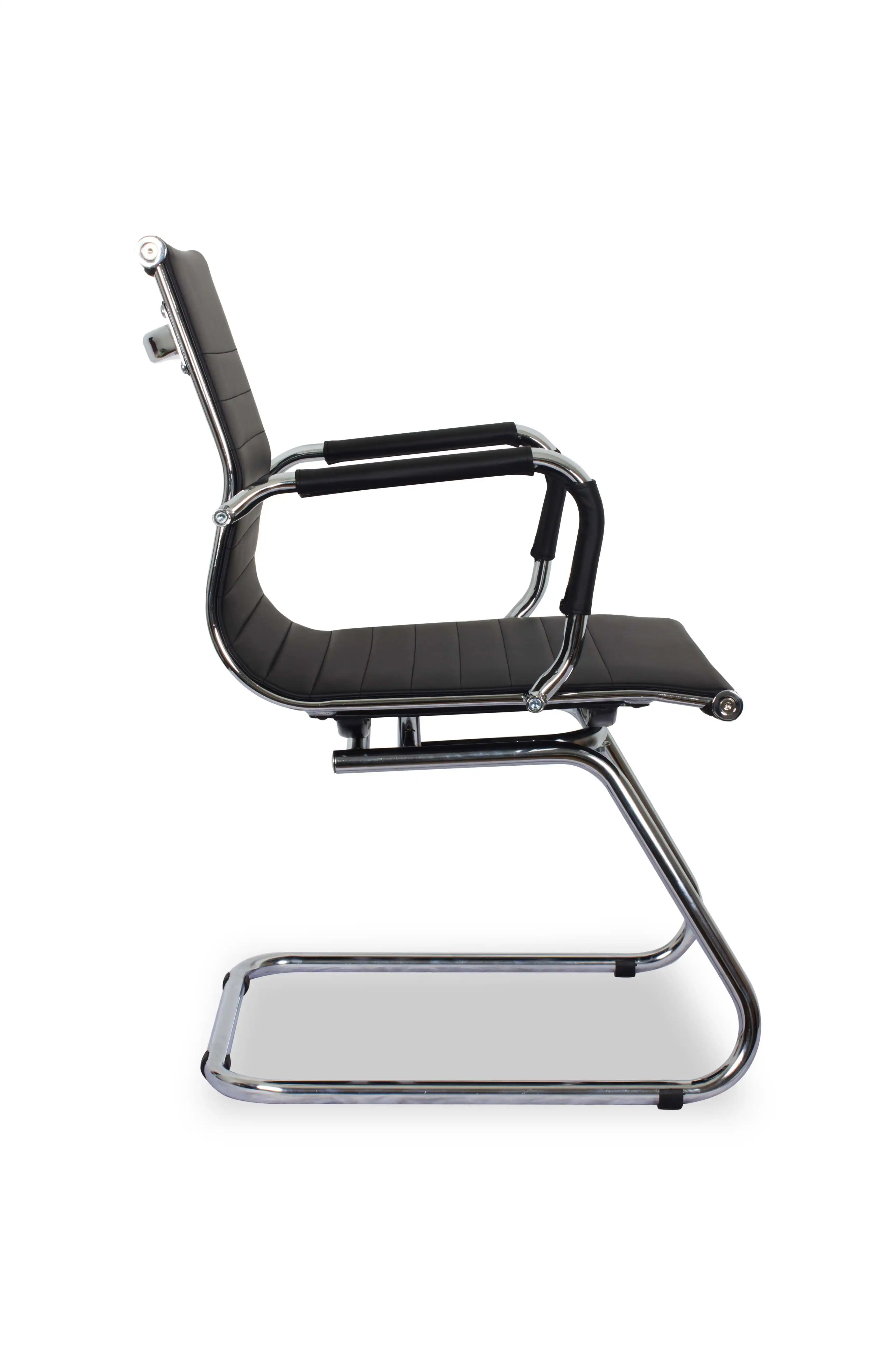 Стул College CLG-620 LXH-C Black (кресло) (Есть Черный Кожа с полиуретановым