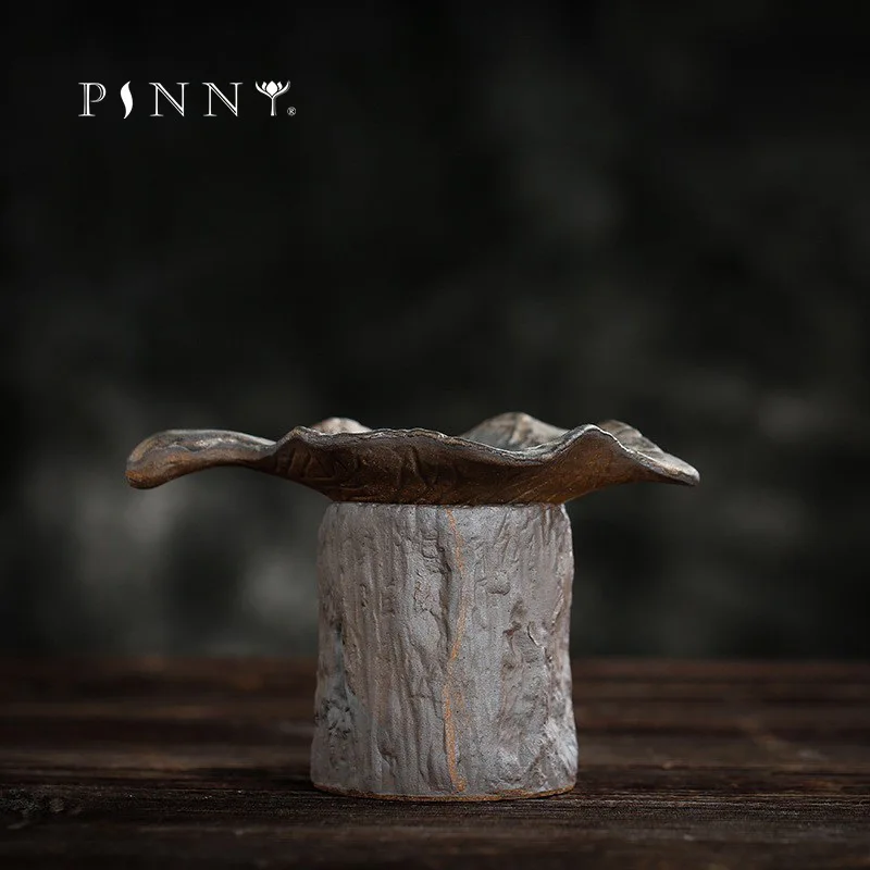 PINNY креативное керамическое чайное ситечко керамический чайный лист в форме