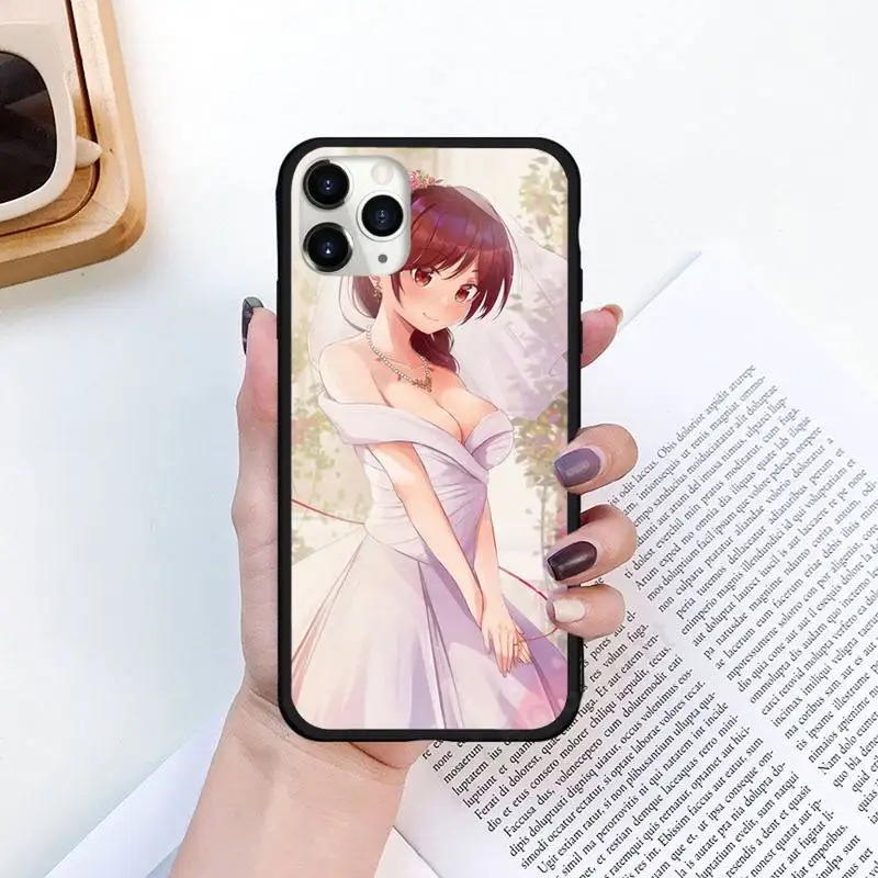 

Rent Girlfriend Chizuru Mizuhara Phone Case for iPhone 11 12 pro XS MAX 8 7 6 6S Plus X 5S SE 2020 XR Luxury funda coque
