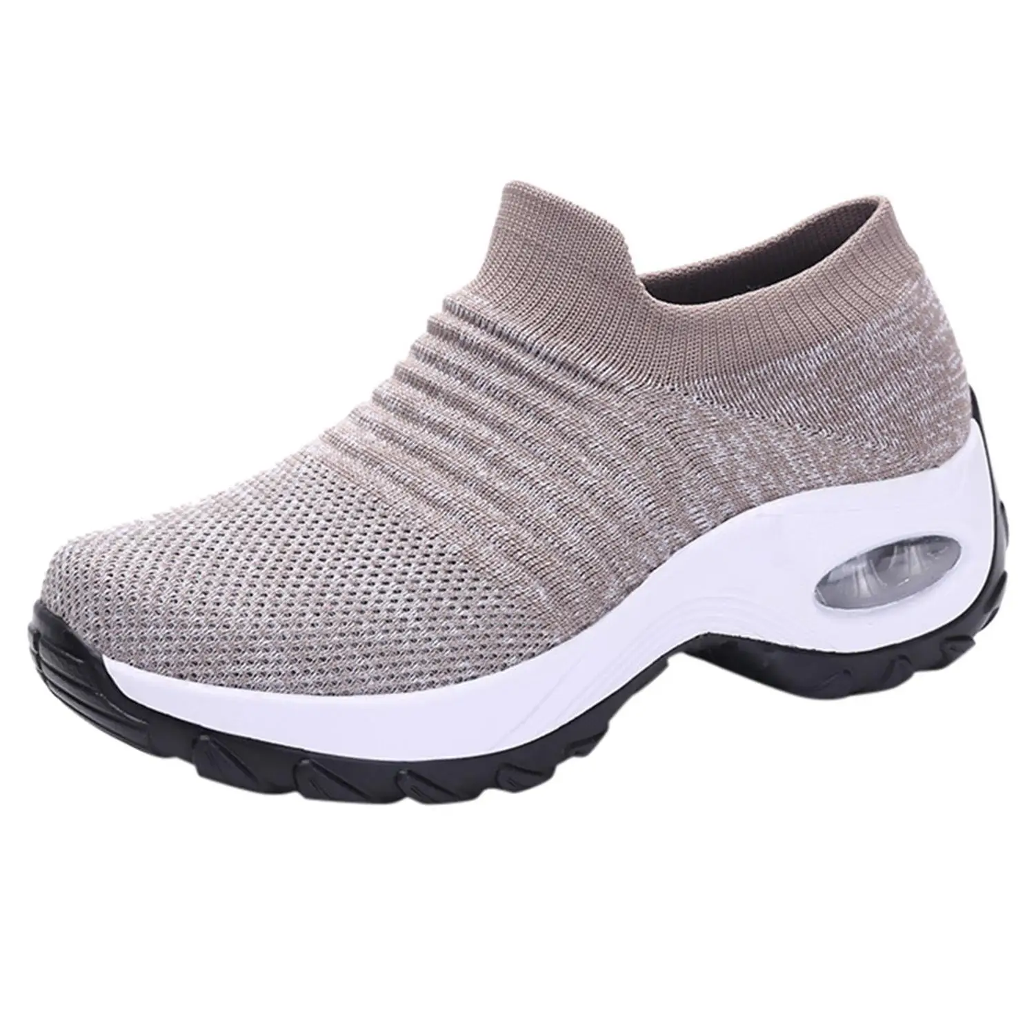 Хаки Basket femme/женские кроссовки; легкая обувь на толстой платформе с воздушной подушкой; basket femme; женская обувь; zapatos de mujer;# ES - Цвет: Хаки