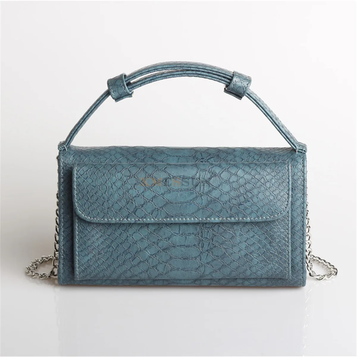 Новинка 2020 мини-клатч XMESSUN сумка через плечо из кожи питона на цепочке для