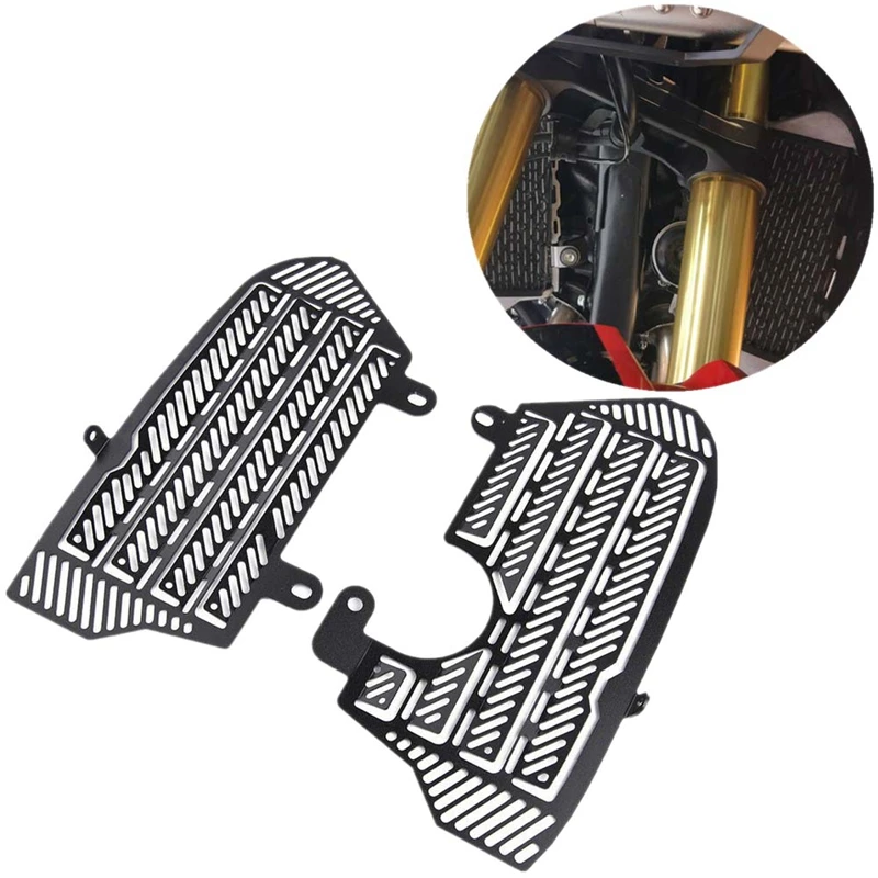 Мотоциклетная решетка радиатора защита алюминиевый Гриль Крышка для Honda CRF1000L