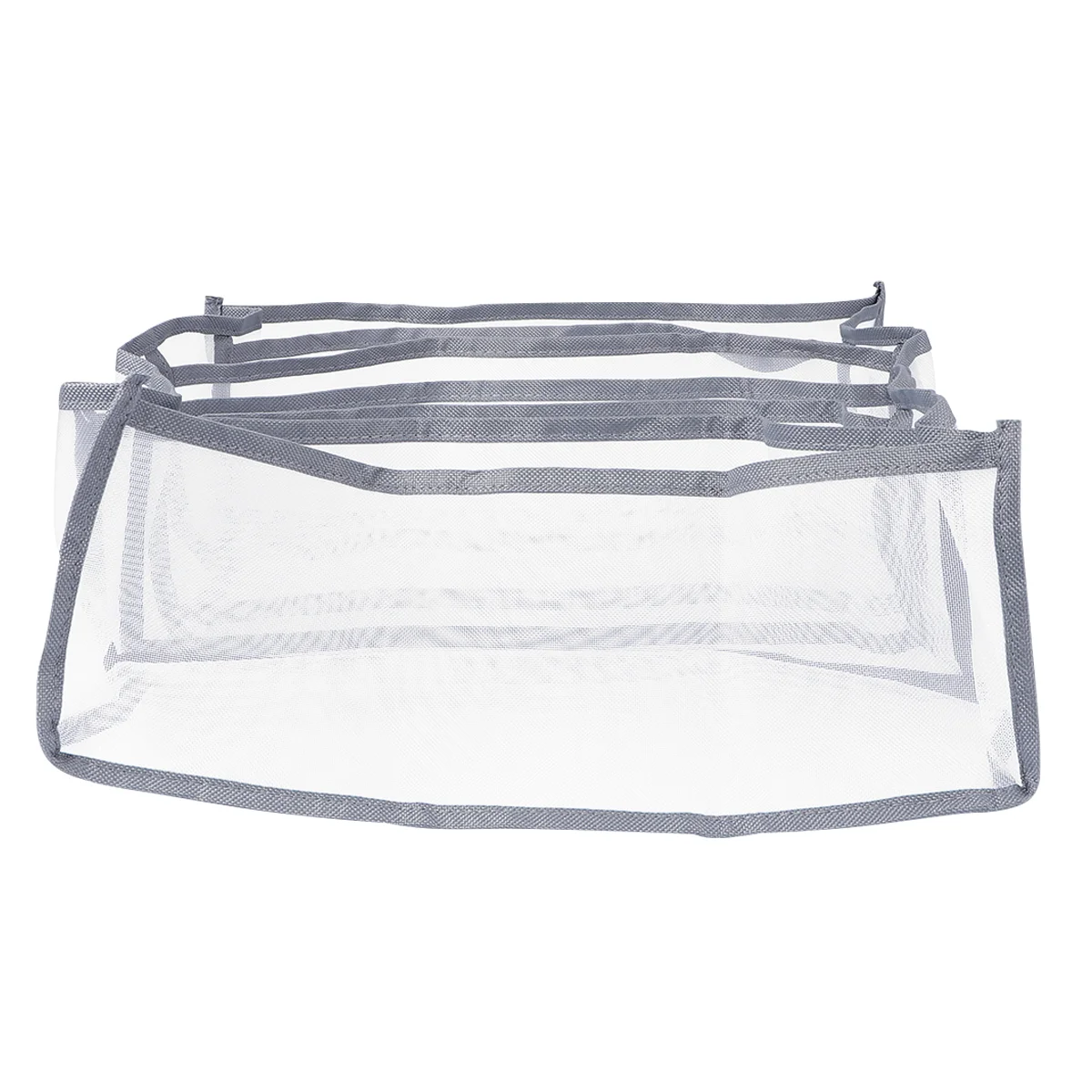 

1Pc Underwear Storage Case Multi-purpose Grids Storage (Blue and Grey)